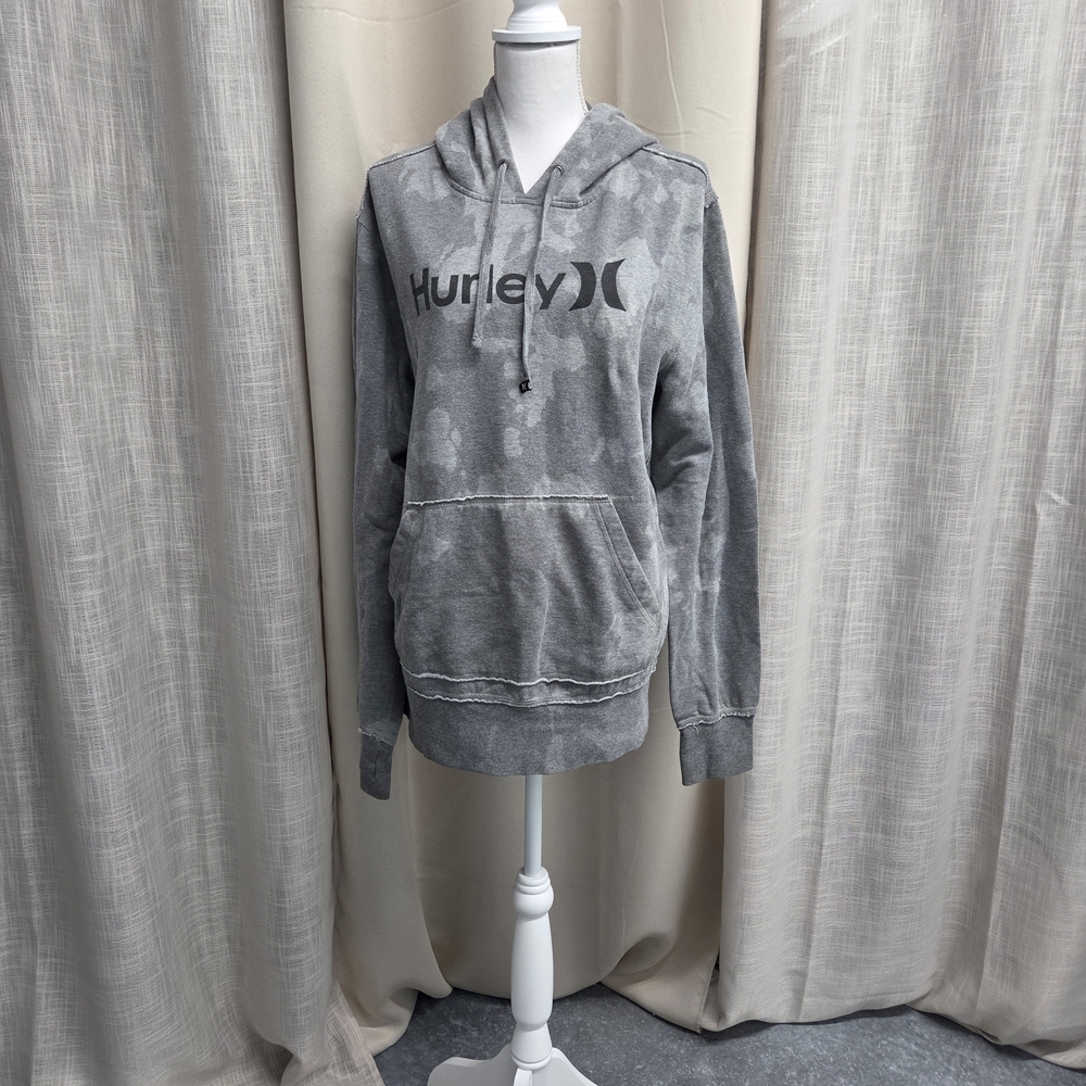 Hurley Men’s Gray Pullover Hoodie